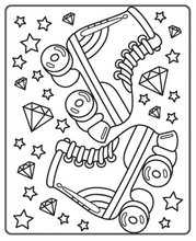 Load image into Gallery viewer, Markerific Colouring In Book &amp; Folder: Neon Vibes