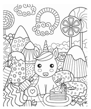 Load image into Gallery viewer, Markerific Colouring In Book &amp; Folder: Scented Cuties