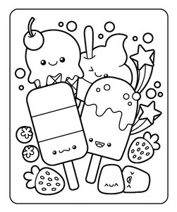 Markerific Colouring In Book & Folder: Scented Cuties