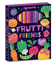 Load image into Gallery viewer, Markerific Colouring In Book &amp; Folder: Frutti Friends