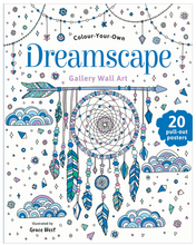 Load image into Gallery viewer, Colour Your Own Wall Art Colouring Book: Dreamscapes
