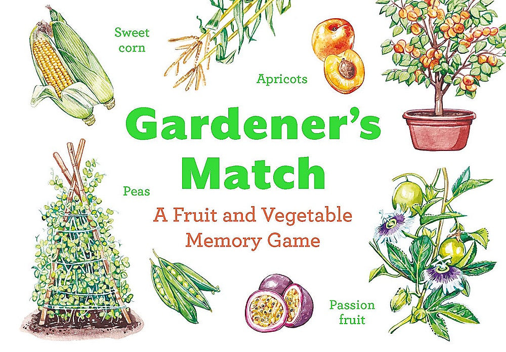 Gardener's Match: Fruit & Vegetable Memory Game