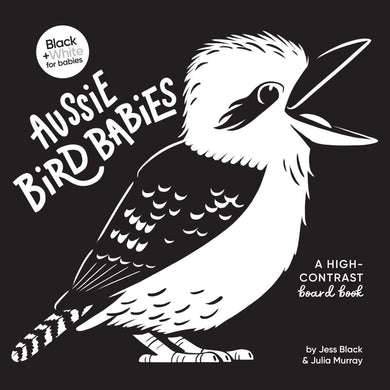 A Black and White Book: Aussie Bird Babies