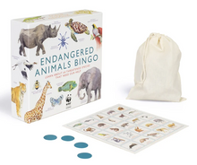 Load image into Gallery viewer, Endangered Animals Bingo Board Game
