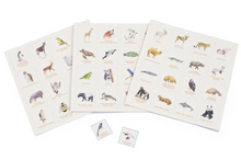 Load image into Gallery viewer, Endangered Animals Bingo Board Game