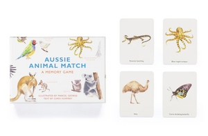 Aussie Animal Match Memory Game