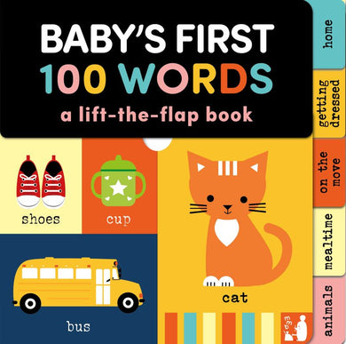 Baby's 1st 100 Word Lift-the-Flap Board Book