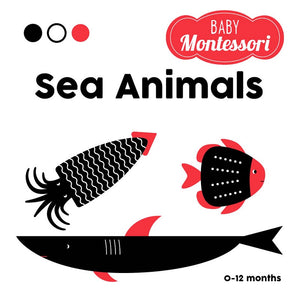 Sea Animals: Baby's Black and White Board Book