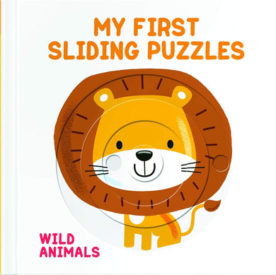 My First Sliding Puzzles Board Book: Wild Animals