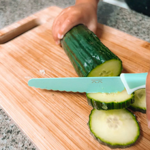 Load image into Gallery viewer, KiddiKutter Child Safety Knife: Sea Green