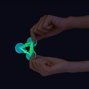 Fidget Fingers Infinity Link: Glow in the Dark