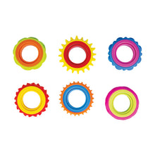 Load image into Gallery viewer, Fidget Fingers Silicone Spinning Ring: Assorted Colours