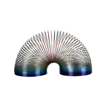 Load image into Gallery viewer, Rainbow Metal Slinky: Small