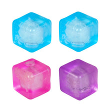 Load image into Gallery viewer, Smooshos Super Squeeze Fidget Glow Mini Cube - 4 Pack