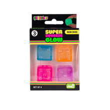 Load image into Gallery viewer, Smooshos Super Squeeze Fidget Mini Dice Set of 4