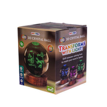 Load image into Gallery viewer, 3D Crystal Ball Lamp: Dinosaur