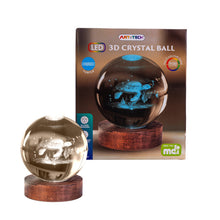 Load image into Gallery viewer, 3D Crystal Ball Lamp: Turtle
