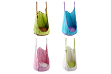Load image into Gallery viewer, Sensory Chair Pod Swing: Canvas Blue/Pink: Pre-Order
