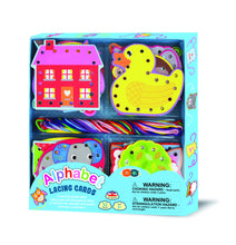 Load image into Gallery viewer, Buddy &amp; Barney Alphabet Lacing Card Set