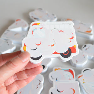Bath Time Colour Changing Bath Stickers: Mucky Trucks