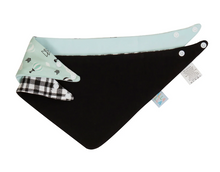Load image into Gallery viewer, All 4 Ella Bandana Bibs 2pk - Hot Air Balloons - The Sensory Studio