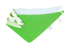 Load image into Gallery viewer, All 4 Ella Bandana Bibs 2pk - Crocodile - The Sensory Studio