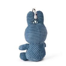 Load image into Gallery viewer, Miffy Flat Keychain ECO Corduroy 10cm: Blue