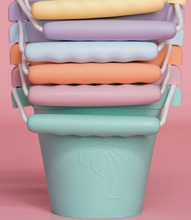 Load image into Gallery viewer, Coast Kids: Palm Beach Silicone Beach Bucket - Pink