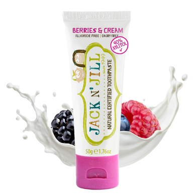Jack N Jill Toothpaste 50gm: Berries & Cream