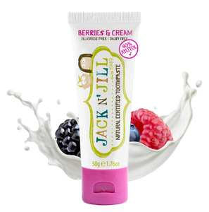 Jack N Jill Toothpaste 50gm: Berries & Cream