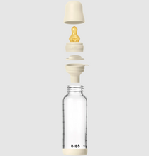 Load image into Gallery viewer, BIBS Glass Baby Bottle: 240ml Latex - Ivory