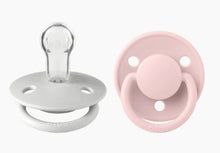Load image into Gallery viewer, BIBS Pacifier Dummy De Lux One Size: Haze / Blossom