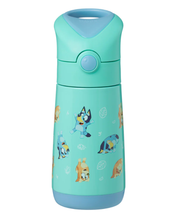 Load image into Gallery viewer, B.Box Insulated Drink Bottle 350ml: Bluey (Aqua)