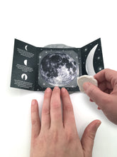 Load image into Gallery viewer, Crazy Aarons Thinking Putty: Howl Glow 10cm Tin with moon Phases