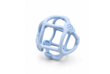 Load image into Gallery viewer, Silicone Teether Texture Grip Ball: Pastel Blue