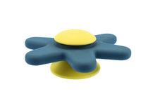 Load image into Gallery viewer, Silicone Daisy Spinner: Blue/Yellow