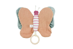 Snuggle Pal Silicone Teething Ring: Bella Butterfly
