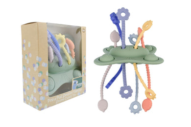 Silicone Pop and Pull Sensory Teether Toy