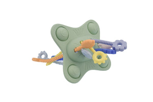 Silicone Pop and Pull Sensory Teether Toy