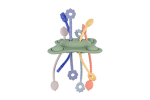 Silicone Pop and Pull Sensory Teether Toy