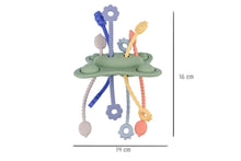 Load image into Gallery viewer, Silicone Pop and Pull Sensory Teether Toy