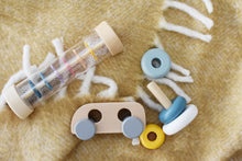 Load image into Gallery viewer, Calm &amp; Breezy Pastel Wooden Baby Gift Set