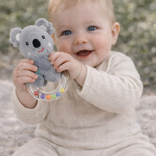 Load image into Gallery viewer, Snuggle Buddy Kuddly Koala Ring Rattle