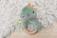 Load image into Gallery viewer, Snuggle Buddy Minty Dinosaur Baby Gift Pack