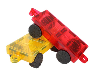 Learn & Grow Toys: Magnetic Tiles: Car Base Pack