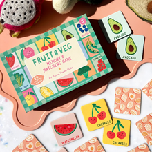 Load image into Gallery viewer, Lauren Sissons Studio: Fruit &amp; Veg Memory Game: On Sale was $32.95