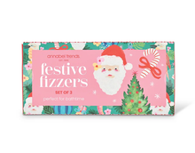 Load image into Gallery viewer, Annabel Trends: Christmas Festive Bath Fizzers - 3 Pack