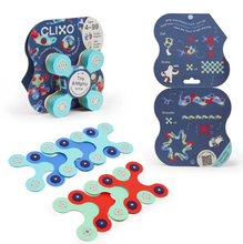 Load image into Gallery viewer, CLIXO Magnetic Play: Tiny &amp; Mighty 9 Piece Set - Marine