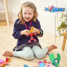 Load image into Gallery viewer, Clixo Magnetic Play: Rainbow Pack 42 Piece