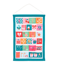 Load image into Gallery viewer, Annabel Trends: Reuseable Fabric Advent Christmas Calendar